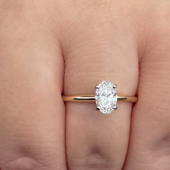 Solitaire Engagement Ring - Picture 8 of 8